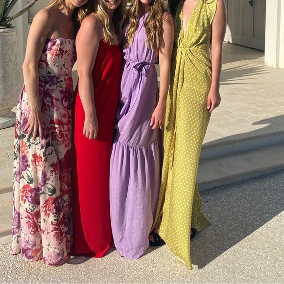 FRNCH Paris Lilac Maxi Dress - Picture 3 of 8